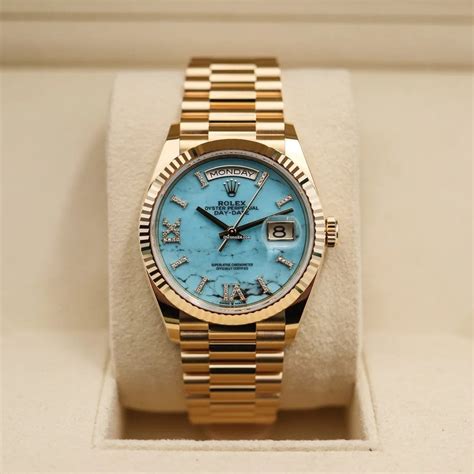 turquoise rolex day date.